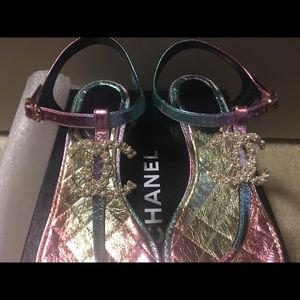 Chanel rainbow sandals Clearance